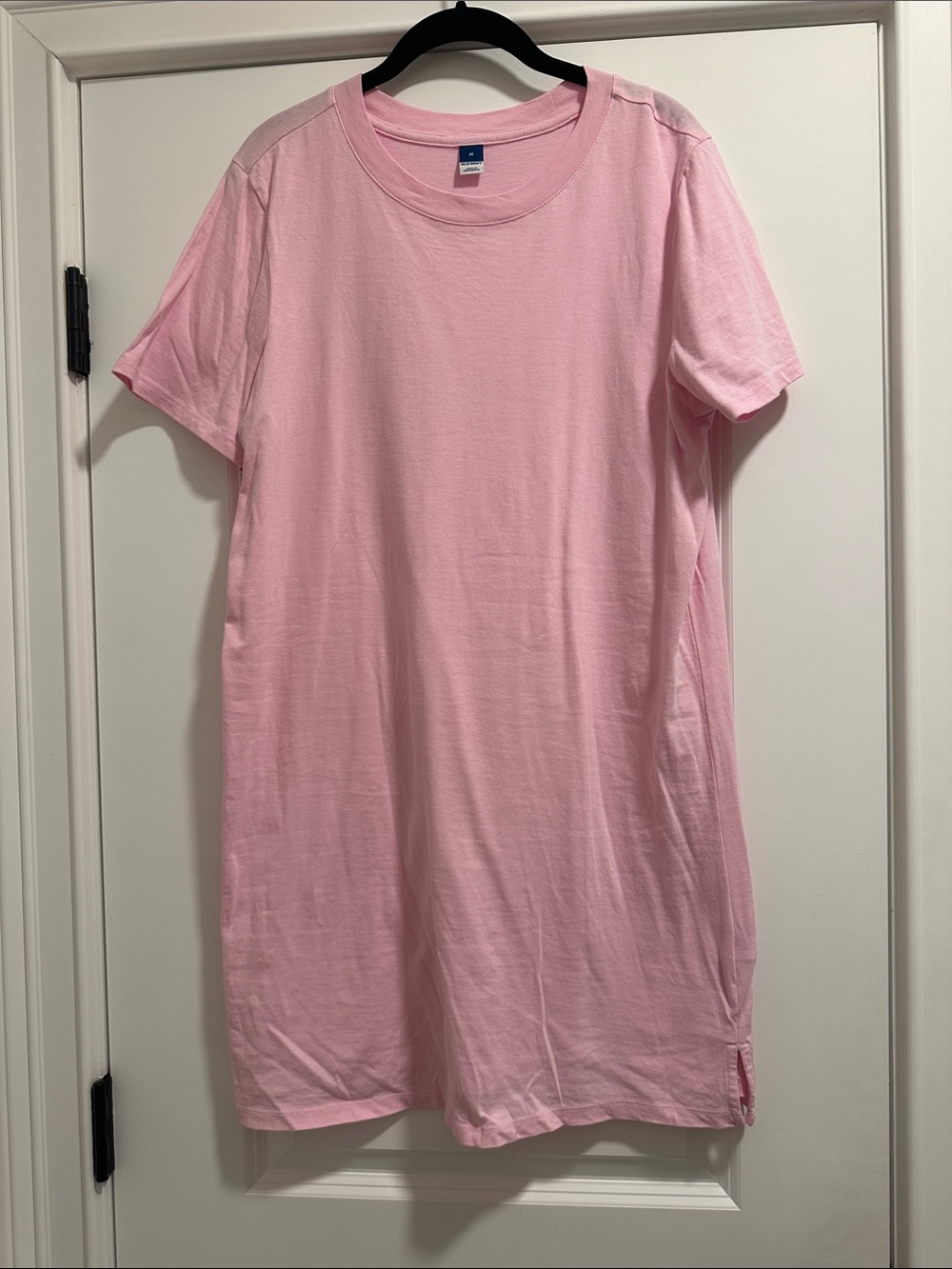 Old Navy Pink Crewneck T-Shirt Dress